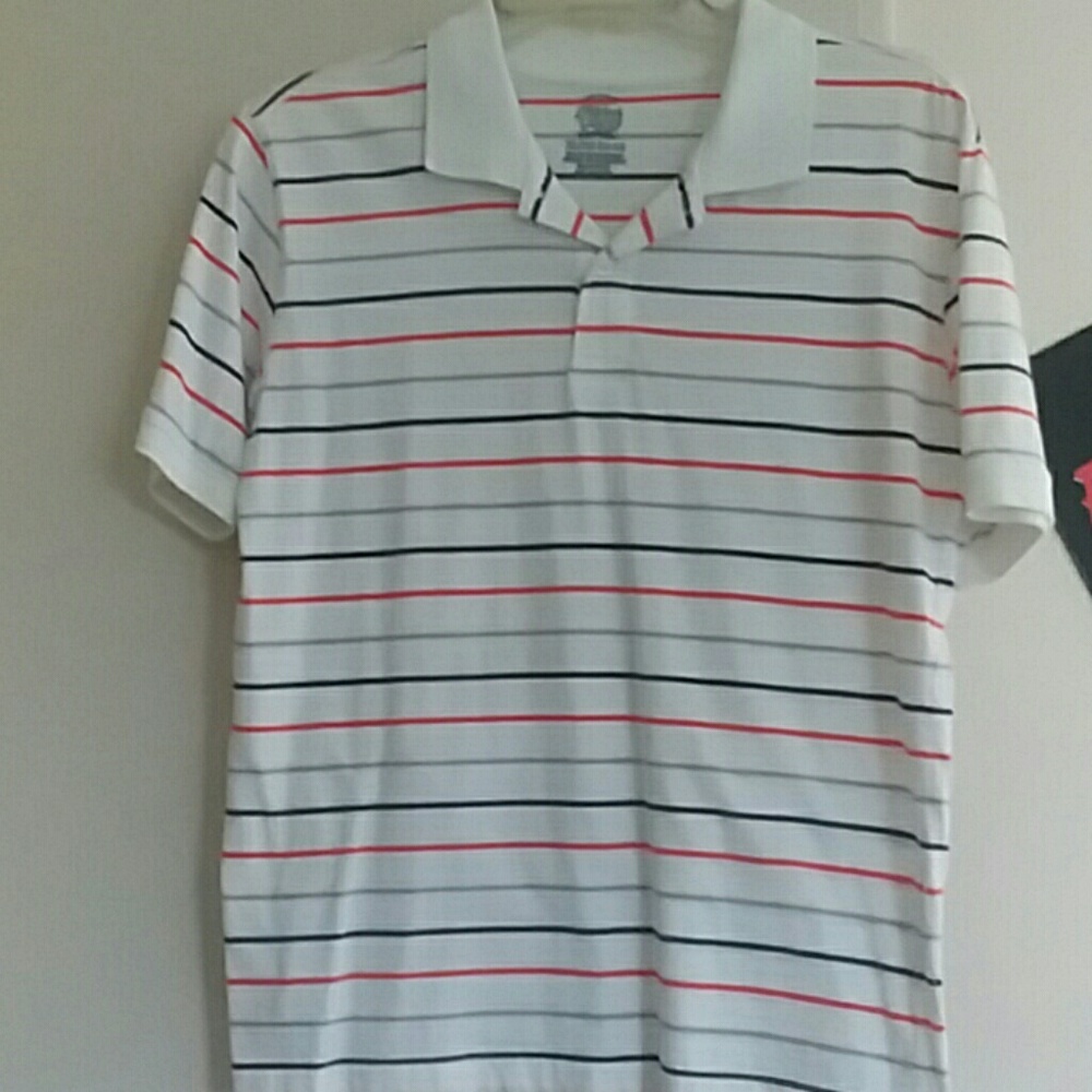 Striped boys polo